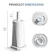 Mutital Water Filter for Breville Barista Touch Espresso Machine BES880, Barista Pro BES878, Oracle Touch BES990, Oracle BES980 & Dual Boiler BES920 Bambino ClaroSwiss Sage, BES008WHT0NUC1 (6 Pcs)