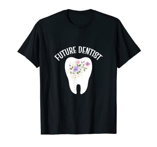 Future Dentist Futuro dentista t-shirt, Preto