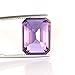 REAL-GEMS - Large Dark Blue Tanzanite 19. Carat Emerald Cut Gemstone 4 Ring & Pendant