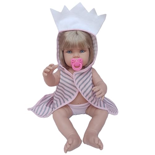 Tipo Boneca Bebê Reborn 100% Silicone Bolsa + 28 Itens