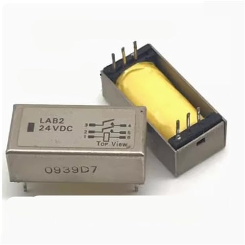 Relais LAB2 24 V CC interrupteur électromécanique 6 broches V24