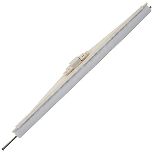 MPK - Tenda a rullo di ricambio MPK 47K VisionVent M, lucernario, tetto 40 x 40 cm, per roulotte, camper, caravan, colore: bianco perla