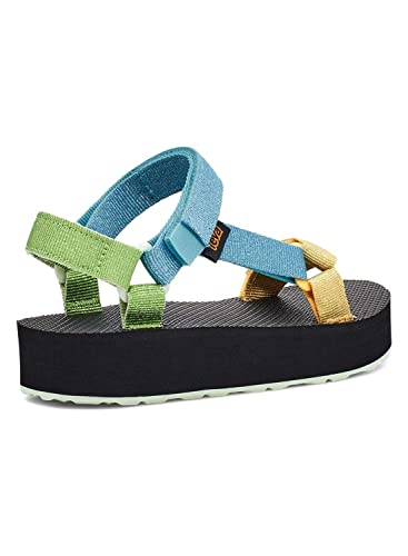 Teva Boy's Midform Universal Sandal, Blue Metallic Multi, 2 Little Kid #TOP3