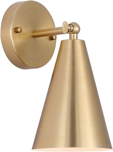 HAvern Sconce da Parete Illuminazione da Parete Moderna, Lampada da Parete Industriale con Braccio oscillante semplicità Rustica per la Camera da Letto Studio sul Comodino 1 Confezione/2