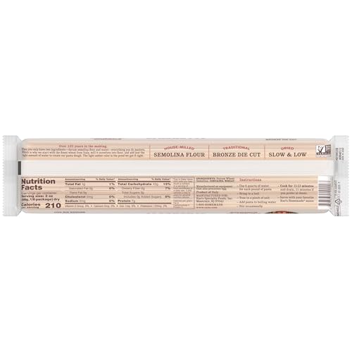 Image of Rao's Homemade Spaghetti Pasta, 16oz, Traditionally Crafted, Premium Quality, From Durum Semolina Flour, Traditional Bronze Die Cut, Imported from Italy (Pack of 6)