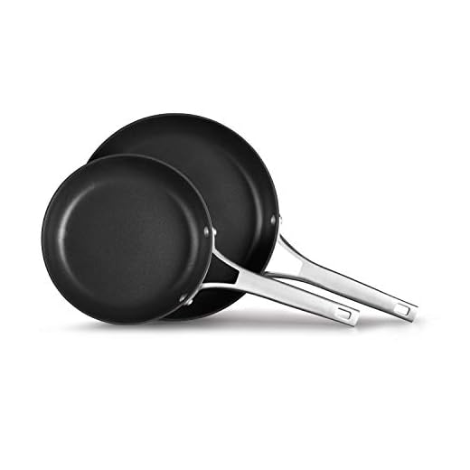 Calphalon Premier Hard-Anodized Nonstick 10-Inch and 12-Inch Fry Pan Combo
