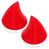 KOMBIUDA 2 Piezas De Accesorios para Casco Pinzas para El Pelo con Forma De Cuerno De para Bicicleta Scooter Casco Gorra Cascos Cuerno De Casco Cuernos Pequeños Cuerno