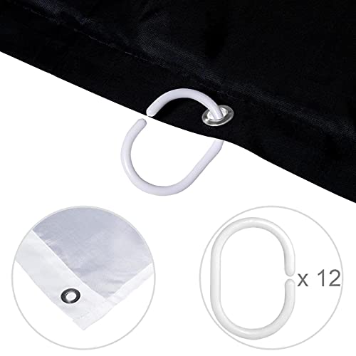 Rideau de douche imperméable de qualité supérieure motif carte du monde 183cm