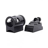 Williams Aluminum WGRS Western Precision Sight Set (601371), Black, Compatible with - Remington 700 Ultimate; CVA Paramount Pro Colorado .50cal ONLY