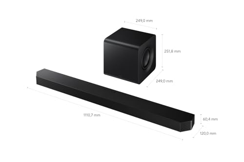 Samsung HW-Q810GH Q-Series 5.1.2-Kanal Surround-Soundbar für Fernseher