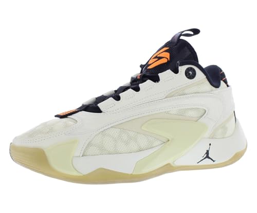 Nike Luka 2 Big Kids' Shoes (DZ3498-100, Coconut Milk/Fossil/Lemon Drop/Black) Size 5.5