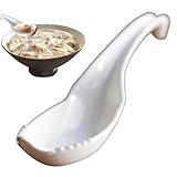 Suppenlöffel – Löffel Gabel Retro Lebensmittelqualität – Chinesische Suppenlöffel | Für Essen Abendessen Studenten Mahlzeiten Haus Küche