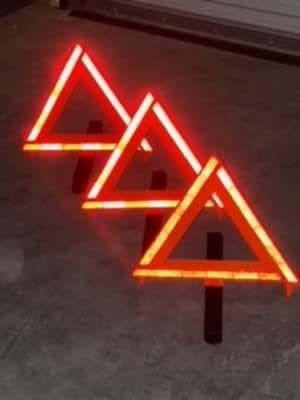 Triángulos de Seguridad Plegables DOT Litening 17 in miniatura 4