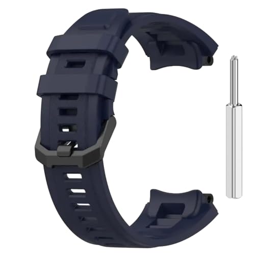 Image of YODI Strap Band Compatible with Amazfit T-Rex 2 Smartwatch Only Soft Silicone | Nylon | Chain | Leather Watch Straps with Installation Adjuster Tool For Amazfit TRex 2