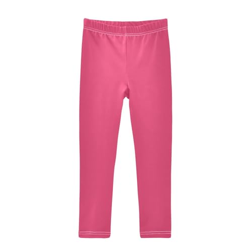 Cerise Girl's Leggings Casual Yoga Pants Dance Tights Trousers Fashion Stretch Pants, 4T