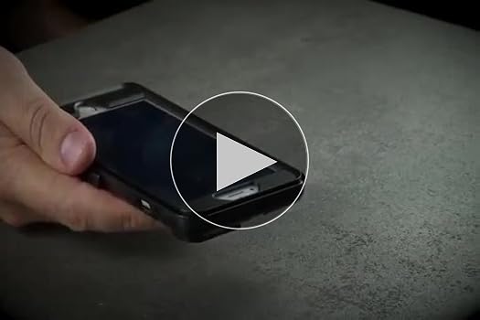Rugged three-layer phone case with holster and screen protection