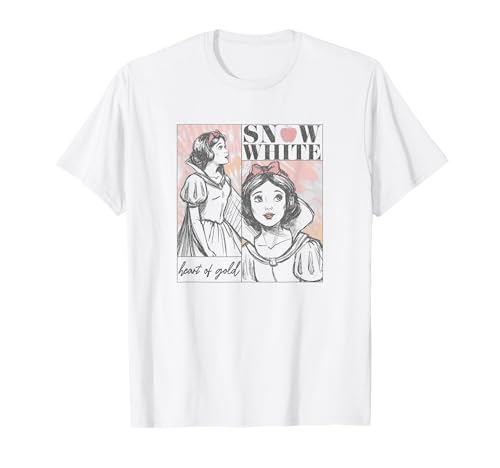 T-shirt Disney Blanche-Neige en coton doux pour éviter les irritations