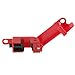 JF-XUAN Circuit Breaker Circuit Locking The MCB Red Plastic Safety Device Circuit Breaker