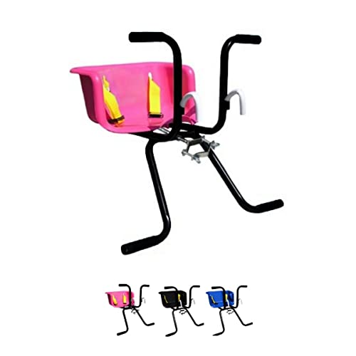 Cadeirinha Infantil Bike Baby Dianteira Rosa