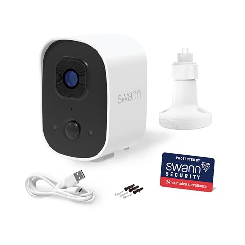 Swann EVO Wireless 2K Security Camera | 2K Quad HD, Wire-Free, Local Recording | SWIFI-SE2KBC - image 1