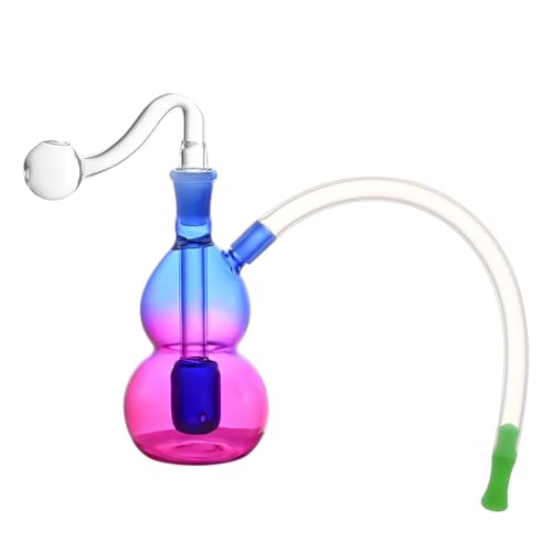 Mini Glas Bong Wasserpfeife, Öl Bubbler, 10mm, Tragbare Raucherzubehör Mini Glas Bong Wasserpfeife, Öl Bubbler, 10mm, Tragbare Raucherzubehör