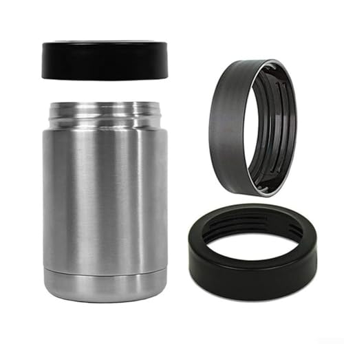 YUANGANG Enfriador de latas flexible de acero inoxidable que se adapta a varias bebidas, enfriador de botellas...