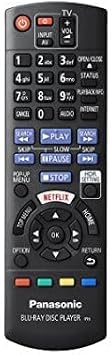 Panasonic DP-UB820EB 4K Blu-Ray DVD Player for TV, Ultra HD, Dolby Vision, HCX Processor, Dolby Atmos, HDR10+, Hi Res Audio, 4K HDR Pro, 7.1ch analogue output, Wireless LAN Built in, Black