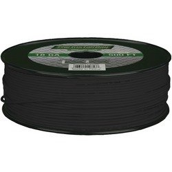 INSTALL BAY - INSTALL BAY PWBK18500 18-Gauge Primary Wire, 500ft Black by Install Bay