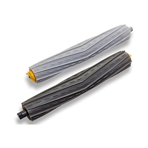 vhbw 2x Rundbürste Bürstenset kompatibel mit iRobot Roomba 866, 876, 900, 960, 980, 800, 870, 880 Staubsauger Cover