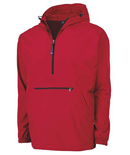 Image of Charles River Apparel Unisex Pack-N-Go Pullover, Lightweight Packable Anorak Windbreaker for Men and Women