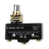 OMRON Industrial Automation A-20GQ-B7-K Micro Switch, Plunger, SPDT, 20A, 500V