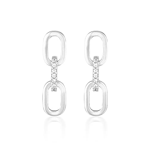 Boucles d'oreilles en argent sterling chic pour illuminer vos tenues de bureau