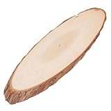 Décoration événementielle : pour décorer des mariages champêtres et autres événements, créer une ambiance chaleureuse et accueillante, disques en bois pour travaux manuels, assiettes en bois pour centres de table