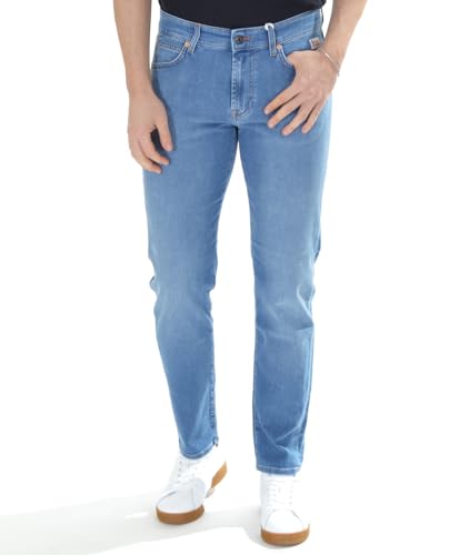 Slim Fit Jeans Roy Roger\'s 517 Man Real Wash (IT, Numero, 35, Regular, Regular, Blue)