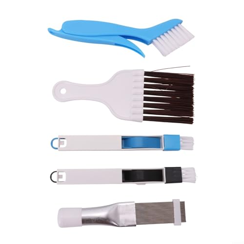 Lot de 5 brosses pour nettoyer en profondeur les climatiseurs et les réfrigérateurs, améliorer les performances
