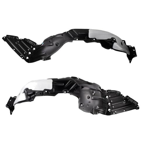 Image of TRQ Front Inner Fender Liner Set Compatible with 2020-2022 Toyota Corolla TO1248234 TO1249234