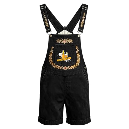 Pantalones de traje regional para hombre con peto cómodo para celebrar el Oktoberfest