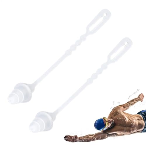 Swimming Ear Plugs, Reusable Silicone Ear Protection, Soft & Waterproof, Comfortable Fit for Pool, Shower, Diving, Water Sports,