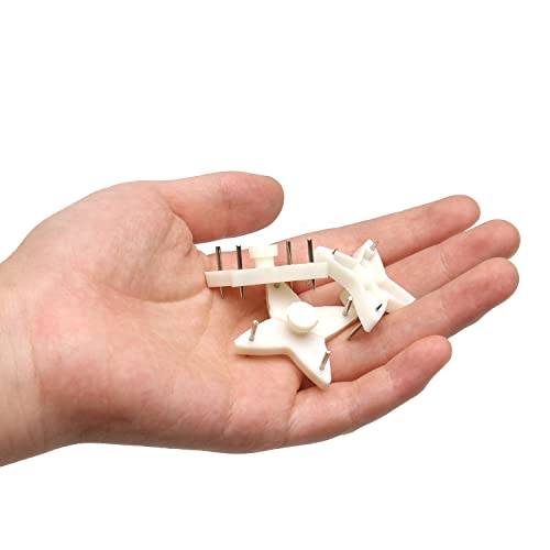 Image of Nails For Hanging Pictures,Picture Hooks Hardwall Hangers for Hardware Concrete Wall Hooks Invisible Nail Hangers Non-Trace Wall Picture Hanger No Damage Stucco 0.98 inch x 0.59 inch (L*W)(150pcs,1.10 inch x 1.10