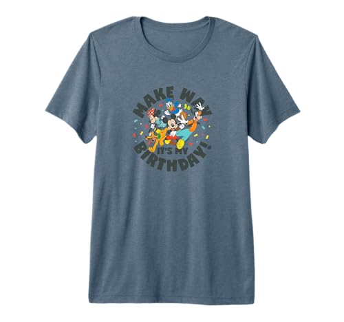 T-shirt Mickey My Birthday pour fêter son anniversaire en famille