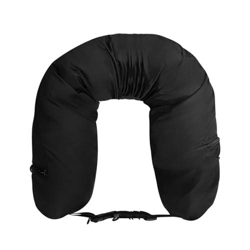 Almohada para cuello rellenable y portable para viaje miniatura 1