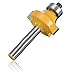1/4-Inch Shank Roundover Edging Router Bit Set, Woodworking Milling Cutter Tools Corner Rounding Edge-Forming Bit Set 1/8