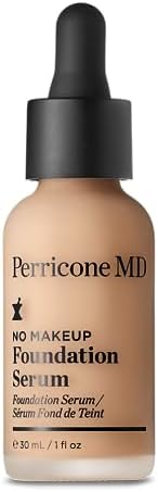 Perricone MD No Makeup Foundation Serum Broad Spectrum SPF 20, Ivory, 1 oz.