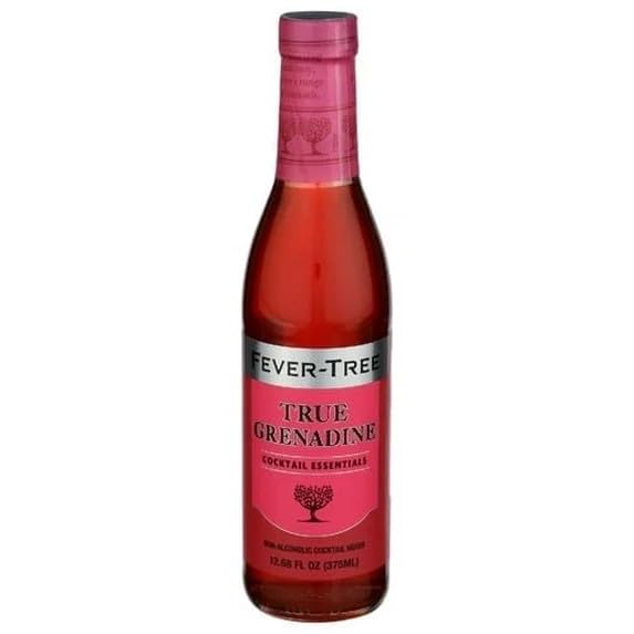 Fever Tree Premium Cocktail Mixer, Grenadine, 12.7 Fl oz Glass Bottle, 6 Pack