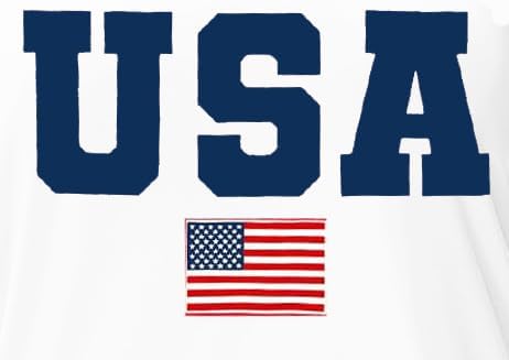 American Flag V-Neck Shirts for Women USA Patriotic T-Shirt 4th of July Tee Tops - Image 5