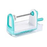 MQPALZKD 5 Hojas de Verduras Spiralizer Cuuter Espiral máquina de Cortar rallador de Peeler Espaguetis Maker con envase de alimento for Las Herramientas de Cocina Fideos