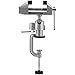 ZEONHAK 2 PCS 3 Inches Bench Vise, Tilts Rotate 360° Universal Work, Universal Table Vise, Aluminum Table Vise for Welding, Woodworking, Jewelry Making, Metal Working