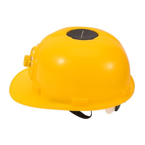 Casco de seguridad con ventilador solar que alivia el calor extremo en obras