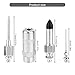 9pc Lubricator Nozzle Set Leak Structure Coppers Alloy Construction for Automotive Industrial Equipment Servicing Leak Greases Adapter Set