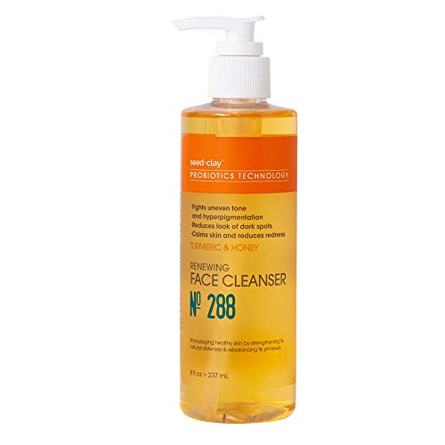Seed + Clay PROBIOTICS TECHNOLOGY Renewing Face Cleanser with Turmeric